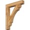 Ekena Millwork Olympic Block Rough Sawn Bracket, Western Red Cedar, 6"W x 40"D x 48"H BKT06X40X48OLY05RWR - alternate 1
